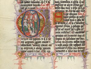 Illumination aus Codex.