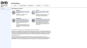 Screenshot der Webseite katalog.burgerbib.ch.