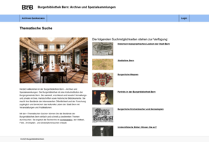 Screenshot archives-quickaccess.ch.