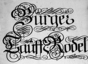 Digitalisat Kirchenbuch.