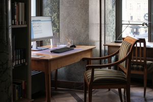 Öffentliche PC-Station im Lesesaal.