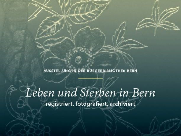 Flyer zur Ausstellung.