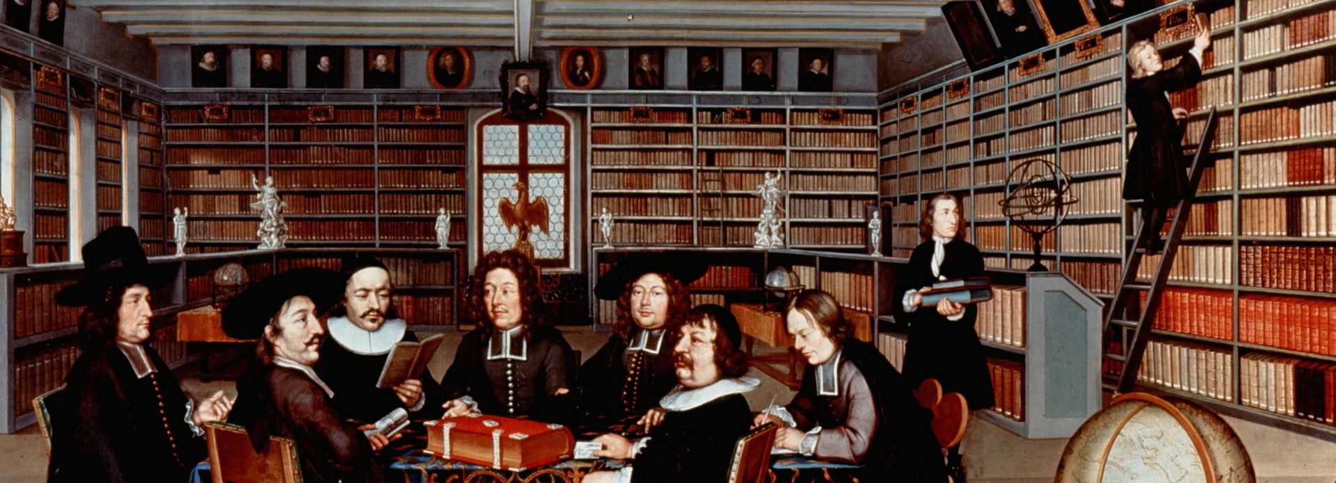 Gemälde der Bibliothekskommision.