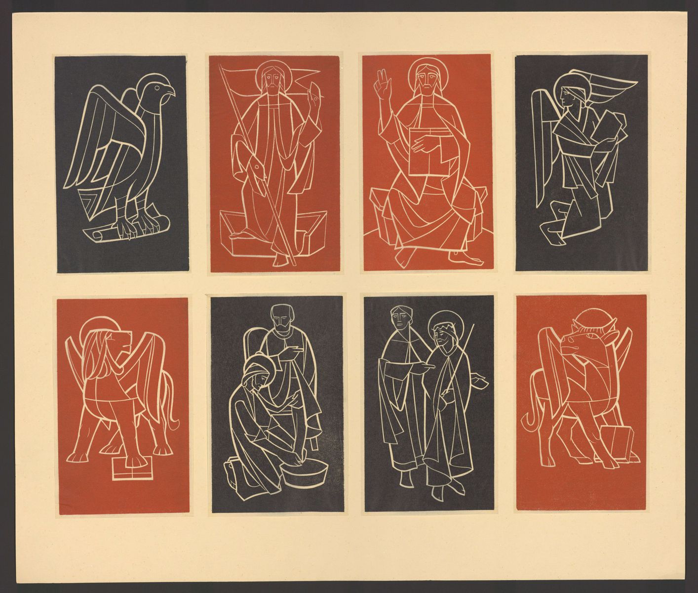 Entwürfe von Hans Alexander Fischer: Tabernakel Basel (8 Entwürfe).